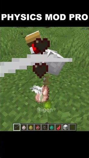 Physics mod pro minecraft comment to get this mod! #minecraft #minecraftmods #minecraftshorts