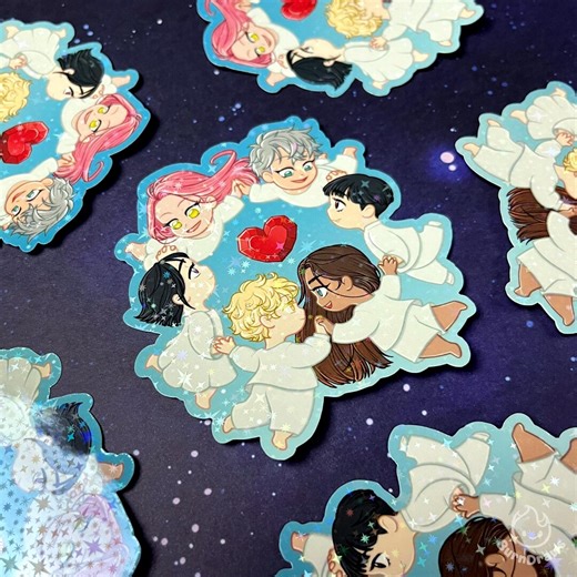 Alien Stage Anakt Garden Sticker | 3.5 Inch Holographic Laminated Vinyl Sticker - Etsy