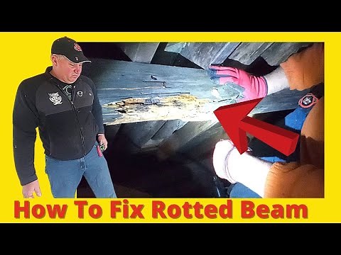 Jacking Up A House - Reinforcing House Beams