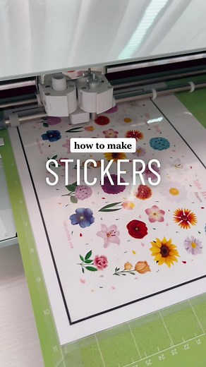 Learning how to make stickers can be costly and time consuming! But once you got it down, it’s pretty easy, with the occasional mess ups cause the machine has a mind of its own. Let me know if you have any specific questions in the comments below! 👇🏻 #makingstickers #howtomakestickers #diystickers #cricutprojects #cricuthacks #fyp #crafts #makeastickerwithme #stickersheet #diy #stickershop