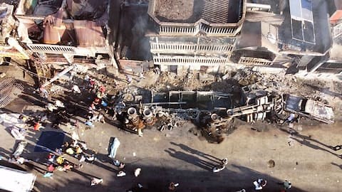 Nouveau drame en Haïti: au moins 62 morts dans l'explosion d'un camion-citerne