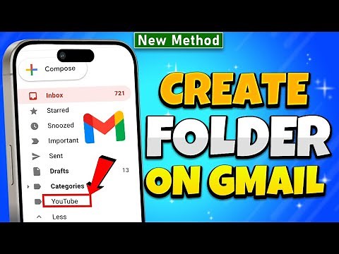 How to create a folder on Gmail (Android & iOS)