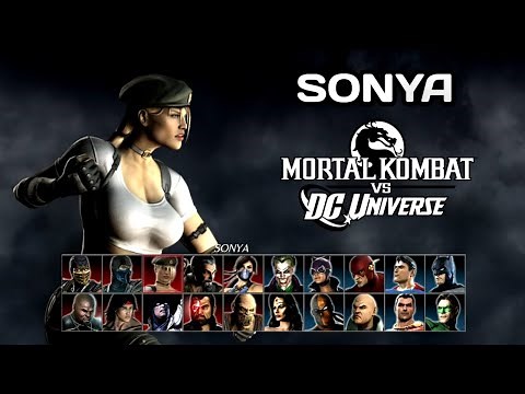 Mortal kombat vs. dc universe - Sonya arcade Ladder