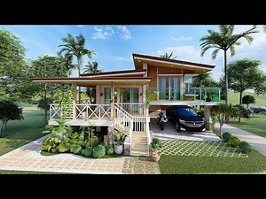 Simple Living in a Farm House / 3BR Split Level House Design / 10x12 #farmhouse #simpleliving #farm