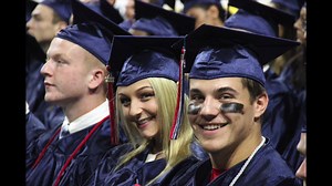 20K views · 299 reactions | Nearly one week ago, our #U46Classof2017 walked the stage and below is our final good luck video for our #U46Alumni. Fly high and far grads! | School District U-46 | Facebook