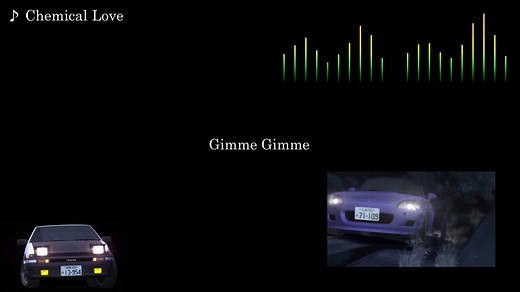 頭文字D【歌詞・和訳】Chemical Love