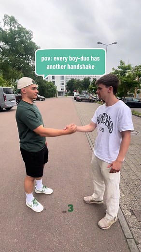 Creative Handshakes Between Best Friends