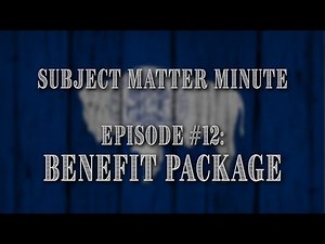 Episode #12 - Full Benefit Package