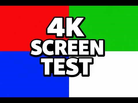 4K Screen Color Test 🔴🟢🔵 | Dead Pixel & Display Check | No Ads | LED SCREEN TEST | OLED SCREEN TEST
