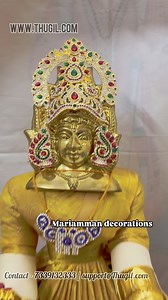 Mariamma decorations from Thugil | Thugil Decorations
