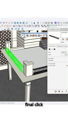 Suraj Kumar on Instagram: "sketchup tips / sketchup plugin for railing sketchup sketchup tutorial sketchup plugin profile builder 3 plugin #Construction #buidling #sketchuprender #elevation #architectural #plugins #exterior #render #parametric #3dvisualizer #3d #sketchup3d #InteriorDesign #sketchup2020 #building #furnituredesign #structure #sketchup2025 #civilengineer #interior #d5 #sketchup"