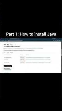 How to Install Java on Windows | Part 1 #Java #Programming #Shorts