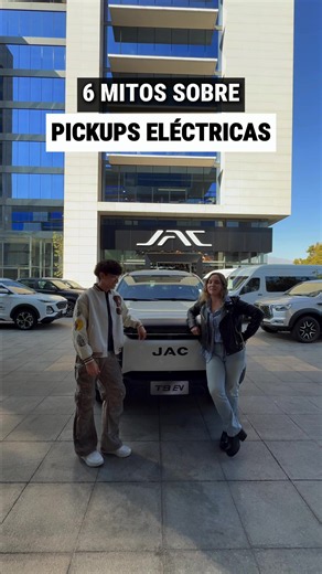 Cambiarse a una pickup eléctrica genera dudas, por eso revisamos algunos de los mitos más comunes con nuestra T9 EV 100% eléctrica y apañadora ⚡💪🏻 #electrica #pickup #jac