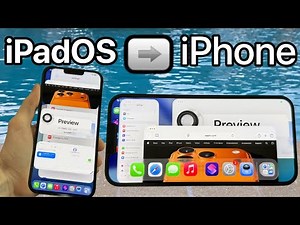 Installing iPadOS on iPhone (misaka26)