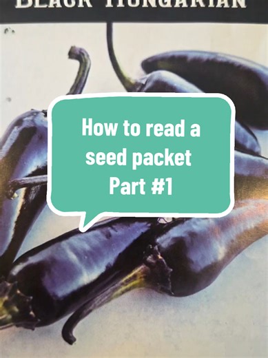 How to read a seed packet, part one. I tried to fit everything in one video and it was waaaayyy to long. So hit the follow button so you can see the entire series and learn how to get your garden started from seed.#seedstarting #seed #learntogarden #zone7a #newgardener