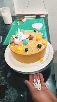 “Amazing Space Theme Cake 🌌 | Galaxy Cake Design Tutorial | Easy Cake Decorating” #abcakewala