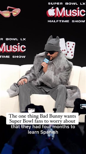 There’s only one thing Bad Bunny wants us to worry about on Super Bowl Sunday, and no you don’t have to speak Spanish! 🏈 | HELLO!