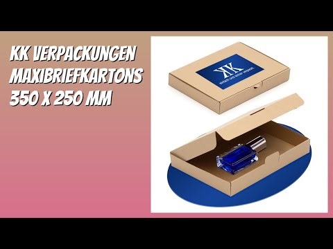 BEWERTUNG (2026): KK Verpackungen Maxibriefkartons 350 x 250 mm. Infos