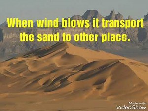 How "Sand Dunes" are formed ?????
