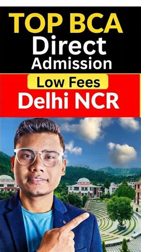Top BCA Colleges in Greater Noida With Low Fees + Direct Admission 🔥