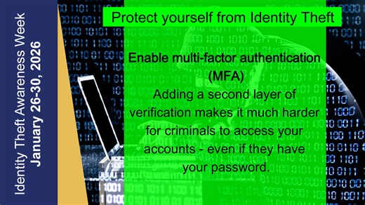 In observance of Identity Theft Week, visit the FTC website for information and tips on keeping your finances safe. https://consumer.ftc.gov/features/identity-theft-awareness-week #IDTheft #FinancialScams ⚠😈 | RNB State Bank, Member FDIC - Saratoga, WY