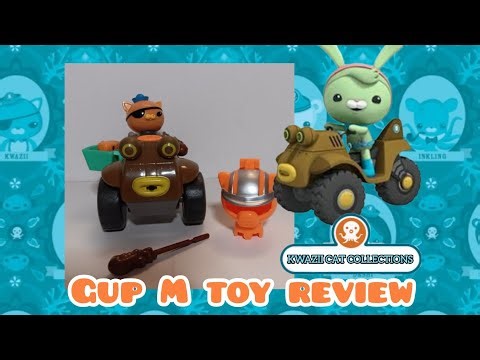 Octonauts Fisher Price Gup M & Kwazii playset review!