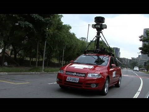 Por dentro dos carros do Street View