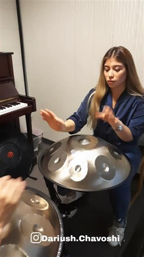 Handpan students play each lesson in duet with the teacher, building clarity, rhythm, and confidence