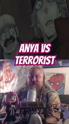 Anya vs. Terrorist ! Spy X Family Season 3 Episode 8 Reaction #anime #shorts #anya #manga #reaction