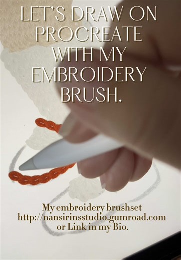 Create Stunning Embroidery Art on Procreate