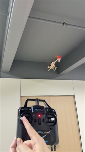 RC ERA C184 Mini MD500 Auto Stabilized Helicopter - Sand Yellow