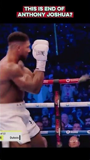 This is END of ANTHONY JOSHUA?