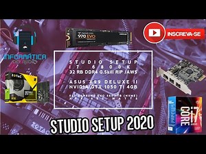 🖥️ M-Audio Profire 2626//ASUS X99 Deluxe 2 // Studio Setup 2020 // Combo FW 800-400 Mini Pci-e