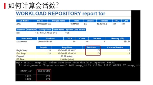 解读Oracle AWR报告的头部