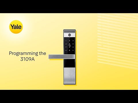 Yale YDM3109A Digital Door Lock Programming