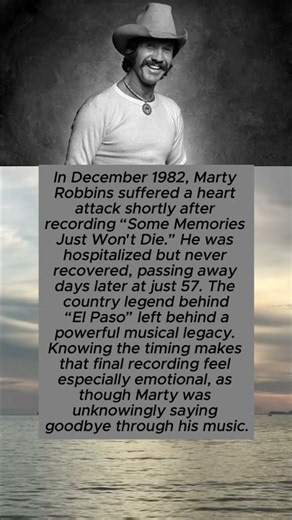 🔥 MARTY ROBBINS' FINAL SONG FEELS LIKE A FAREWELL 🔥