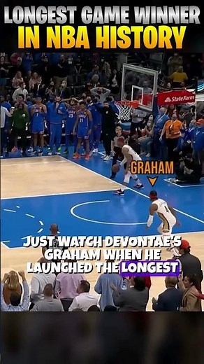 Longest Game-Winner in NBA History!
