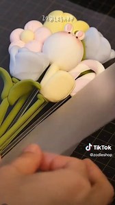 Hướng dẫn nặn bó hoa dễ thương bằng đất sét siêu nhẹ