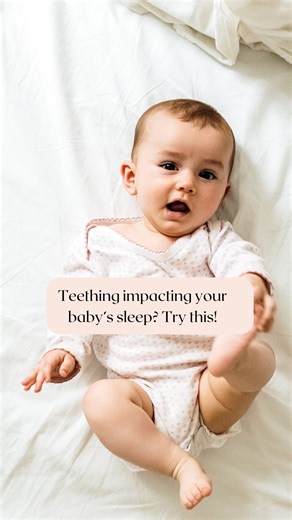 Samantha | Baby & Toddler Sleep Consultant on Instagram: "Teething and sleep… a combo every parent dreads. Your baby was finally finding their rhythm, and suddenly the nights are full of extra wake-ups, fussiness, and endless chewing. The good news? While teething can disrupt sleep, it doesn’t have to completely derail it. Here are some gentle ways to help: ✨ Comfort is key – Keep a bunch of chilled (not frozen) teethers ready in the fridge so you can always grab one when needed. You can also di