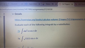 Evaluate each of the following integrals using u-substitution:... | Filo