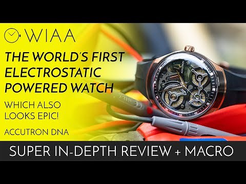 The first electrostatic watch... ever! Accutron DNA Watch Review