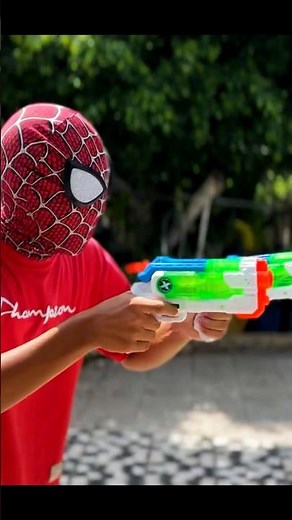 Spider-man Nerf Gun : Nerf FPS 2 #spiderman #nerfsniper #comedyshorts