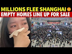 Millions Flee Shanghai! Empty Homes Line Up for Sale, Locals Can’t Afford $1 Sweet Potatoes