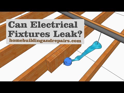 A Few Reasons Why Your Light or Ceiling Fan Might Be Leaking Water - Home Repair Tips