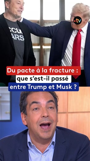 89K views · 684 reactions | Du pacte à la fracture : que s’est-il passé entre Trump et Musk ? « Folie », « ingratitude », « abomination » : retour sur leur guerre via les réseaux ⬇️ | C à vous | Facebook