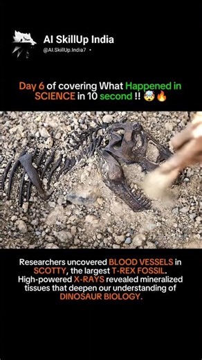 Scientists Found BLOOD in a T-Rex?! 🤯