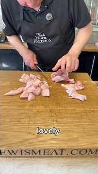 The BREAKDOWN of Boneless Chicken 🐔 #butcher #meat #bbqmeat #tellyourfriends #food #chicken #chef