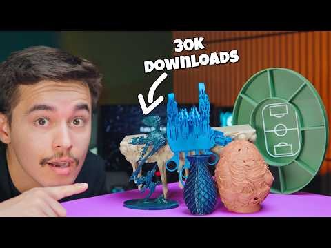 10 Insanely Cool 3D Prints You NEED to Print This July!