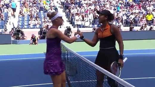 83K views · 670 reactions | Round 1 ✅ Naomi Osaka 大坂なおみ came through in three tight sets to open her title defense. | US Open Tennis Championships | Facebook