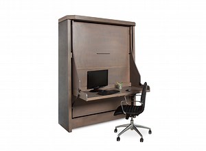 Mirage V Desk Wall Bed - Murphy Beds of San Diego